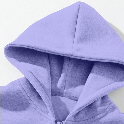 Men'S Quarter Zip Hoodies Zip up Solid Color Hoodie Long Sleeve Drop Shoulder Sweatshirt Casual Pullover Light Purple 3XL